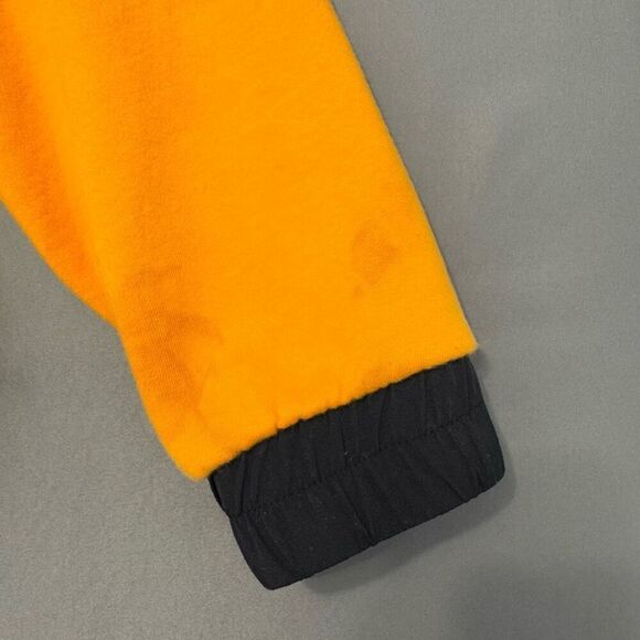 The North Face Men’s Rage Orange Crewneck Sweater Size Medium Cotton Blend - Picture 3 of 15
